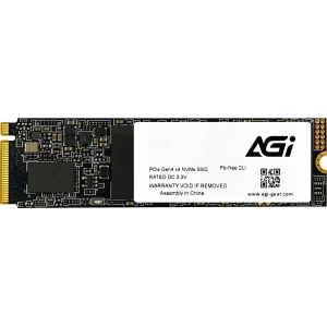 Накопитель SSD AGi PCI-E 4.0 x4 2TB AGI2T0G43AI818 M.2 2280, фото 