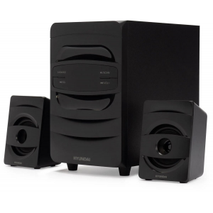 Микросистема Hyundai H-MS1404 черный 30Вт FM USB BT SD, фото 