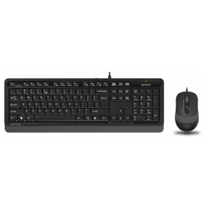 Клавиатура+мышь A4Tech FStyler F1010 черный, фото 