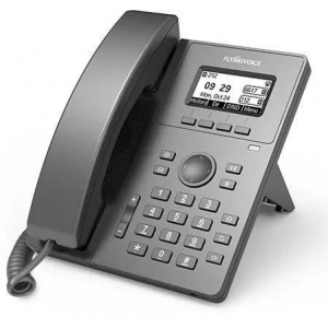 Телефон IP Flyingvoice P10P черный, фото 