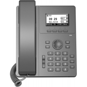 Телефон IP Flyingvoice P10W серый (упак.:1шт), фото 