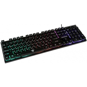 Клавиатура KG-23U BLACK Nakatomi Gaming - игровая с RGB-подсветкой, USB, черная, фото 