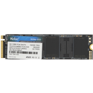 Накопитель SSD Netac PCIe 3.0 x4 512GB NT01N930E-512G-E4X N930E Pro M.2 2280, фото 