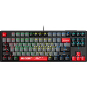 Клавиатура A4Tech Bloody S87 Energy механическая черный/красный USB for gamer LED (S87 USB ENERGY RED), фото 