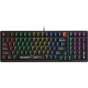 Клавиатура A4Tech Bloody S98 механическая черный USB for gamer LED (S98 BLACK), фото 