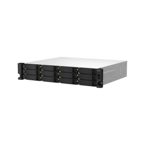 Сетевое хранилище NAS Qnap Original TS-1264U-RP-8G 12-bay стоечный Celeron N5095, фото 