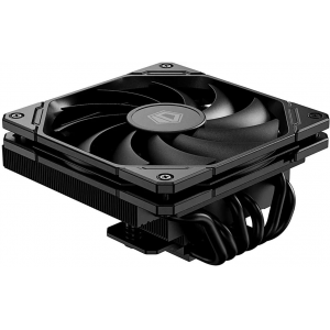 Устройство охлаждения(кулер) ID-Cooling IS-67-XT BLACK Soc-AM5/AM4/1151/1200/1700 4-pin 16-35dB Al+Cu 150W 500gr Ret, фото 