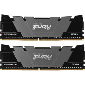 Память DDR4 2x16GB 3200MHz Kingston KF432C16RB12K2/32 Fury Renegade Black RTL PC4-25600 CL16 DIMM 288-pin 1.35В dual rank Ret, фото 