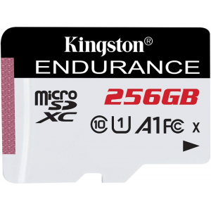 Флеш карта microSDXC 256GB Kingston SDCE/256GB High Endurance w/o adapter, фото 