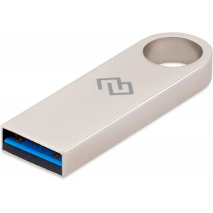 Флеш Диск Digma 64GB DRIVE3 DGFUL064A30SR USB3.0 серебристый, фото 