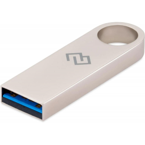 Флеш Диск Digma 64GB DRIVE3 DGFUL064A30SR USB3.0 серебристый, фото 