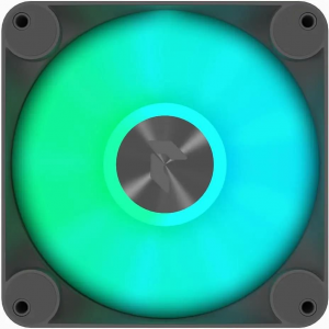 Вентилятор Aerocool APNX FP1-140 PWM ARGB BLACK 140x140mm 4-pin 15-32dB 220gr LED Ret, фото 