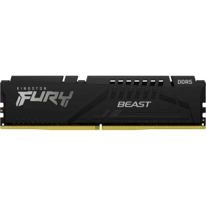 Память DDR5 8GB 5600MHz Kingston KF556C36BBE-8 Fury Beast Black RTL PC5-44800 CL36 DIMM 288-pin 1.25В Ret, фото 