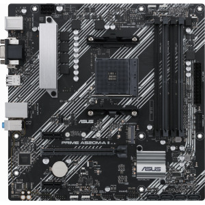 Материнская плата Asus PRIME A520M-A II/CSM Soc-AM4 AMD A520 4xDDR4 mATX AC`97 8ch(7.1) GbLAN RAID+VGA+HDMI+DP, фото 