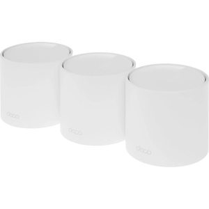 Бесшовный Mesh роутер TP-Link Deco X10 (DECO X10(3-PACK)) AX1500 10/100/1000BASE-TX белый (упак.:3шт), фото 
