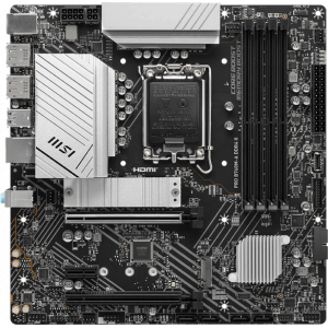 Материнская плата MSI PRO B760M-A DDR4 II Soc-1700 Intel B760 4xDDR4 mATX AC`97 8ch(7.1) 2.5Gg+HDMI+DP, фото 