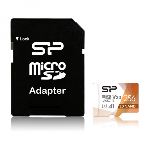 Карта памяти 256Gb MicroSDHC Silicon Power Superior Pro (A1SP256GBSTXDU3V20AB), фото 
