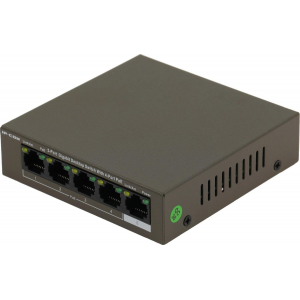 Коммутатор IP-COM G1105P-4-63W IP-COM PoE, 5 портов 10/100/1000 Мбит / с Base-TX RJ45, фото 