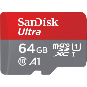 Флеш карта SanDisk microSDXC 64GB (SDSQUAB-064G-GN6MN), фото 