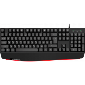 Клавиатура DEFENDER ATOM HB-546 RU BLACK 45546 1.8M, фото 