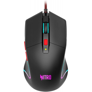 Мышь Acer Nitro OMW301 черный оптическая (7200dpi) USB (6but), фото 