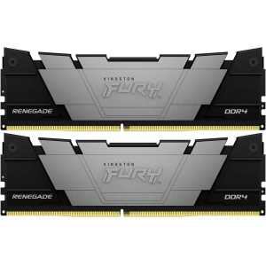 Оперативная память 16GB Kingston DDR4 3200 DIMM FURY Renegade Black Gaming Memory KF432C16RB2K2/16 Non-ECC, CL16,1.35V, Кит 2х8GB , RTL, фото 