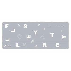 Коврик для мыши A4Tech FStyler FP75 серый/белый 750x300x2мм, фото 