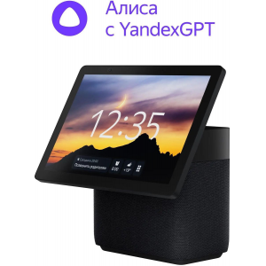 Умная колонка Yandex Станция Дуо Макс Zigbee Алиса черный 60W 1.0 BT/Wi-Fi 10м (YNDX-00055BLK), фото 