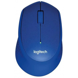 Мышь Logitech M330 Silent Plus синий оптическая (1000dpi) silent беспроводная USB (2but), фото 