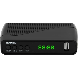 Ресивер HYUNDAI H-DVB500 черный Цифровой TV, фото 