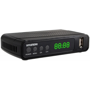 HYUNDAI H-DVB520 черный Цифровой TV ресивер, фото 