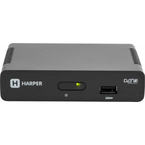 Телевизионный ресивер HARPER HDT2-1108  (DVB-T2), фото 