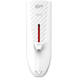 Флеш Диск Silicon Power 64Gb Blaze B25 SP064GBUF3B25V1W USB3.0 белый, фото 