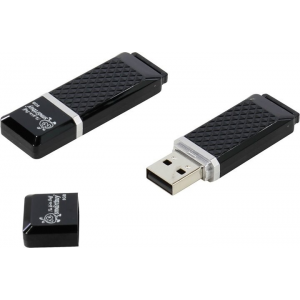 Флэш память Smartbuy USB Drive 8Gb Quartz series Black SB8GBQZ-K, фото 