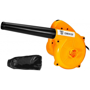 Воздуходувка-пылесос Deko DKBL1100 1100Вт пит.:от сети желтый, фото 