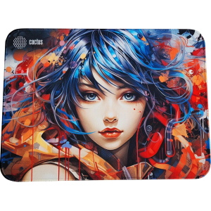 Коврик для мыши Cactus Girl 400x300x3мм (CS-MP-PRO11XL), фото 
