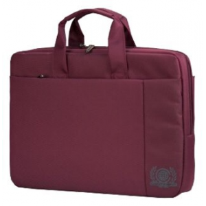 Сумка для ноутбука Сумка Continent CC-215 PP (полиэстр, фиолетовый, 15,6''), фото 