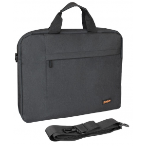 Сумка ExeGate Business ECC-215 Black, черная, полиэстер повышенной плотности 600D, 15.6, фото 