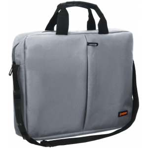 Сумка Exegate Office F1590 Grey, серая, полиэстер, для ноутбуков до 15.6, фото 