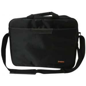 Сумка ExeGate EX264610RUS Office F1595 Black, черная, полиэстер, для ноутбуков до 15.6, фото 