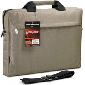 Сумка ExeGate EX212309RUS Start  S15 Beige, бежевая, полиэстер, для ноутбуков до 15.6, фото 