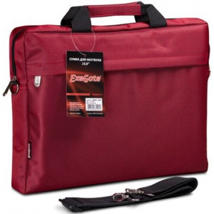 Сумка ExeGate EX212299RUS Start  S15 Red,  красная, полиэстер, для ноутбуков до 15.6, фото 