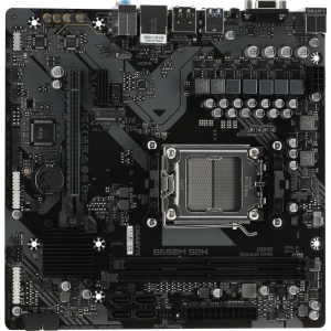 Материнская плата Gigabyte B650M S2H SocketAM5 AMD B650 mATX AC`97 8ch(7.1) GbLAN RAID+VGA+HDMI+DP, фото 