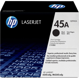 Тонер-картридж HP Q5945A черный для LJ 4345mfp 18 000 стр., фото 