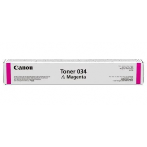 Тонер-картридж Canon 034 9452B001 пурпурный туба для копира iR C1225iF 7300 стр., фото 