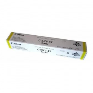 Тонер-картридж Canon C-EXV47Y 8519B002 желтый для iR-ADV С351iF/C350i/C250i, фото 