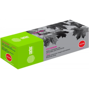 Картридж лазерный Cactus CS-C054HM пурпурный (2300стр.) для Canon LBP 621Cw/623Cdw/641Cw/643Cdw, фото 