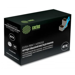 Тонер Картридж Cactus CS-CF287X-MPS черный (24000стр.) для HP LJ M506dn/ M506n/ M506x, фото 