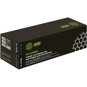Картридж лазерный Cactus CS-C055BK черный (2300стр.) для Canon LBP663Cdw, LBP664Cx, MF746Cx, MF742Cdw, MF744Cdw, фото 
