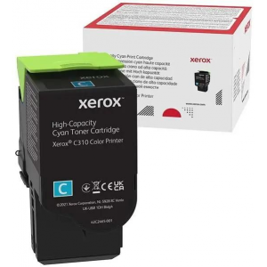 Тонер-картридж XEROX C310 голубой 5,5K (006R04369), фото 